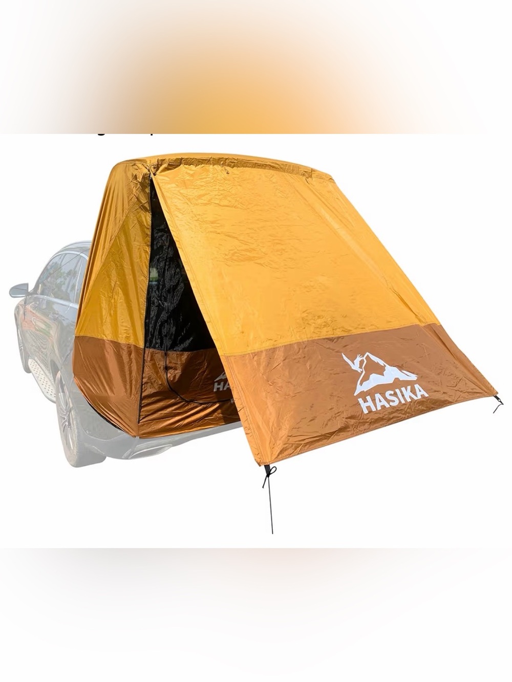 New in bag HASIKA SUV Tailgate Tent, 2-Person Car Camping Awning
